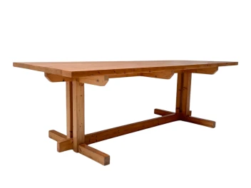 Mid-Century Modern Large Dining Room Table, 1970s